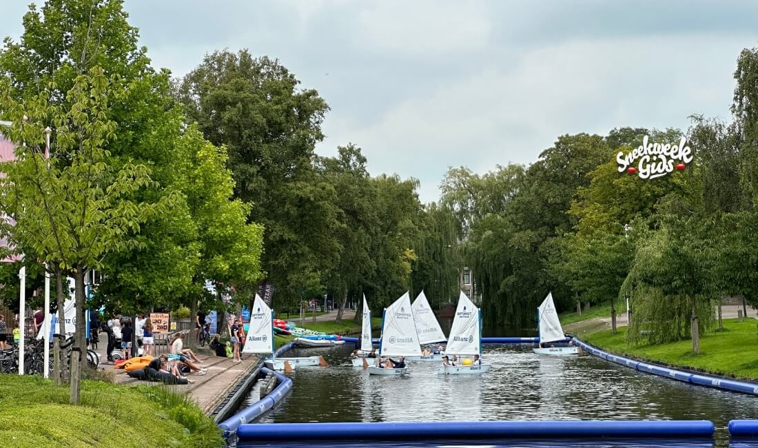 Campings en Jachthavens Sneek - nieuws-optimist-on-tour-sneekweek